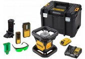 DeWALT DCE079D1G-QW Aku Rotačný laser, 18.0 V,1x aku 2.0 Ah, XR-Li-Ion, zelený paprsek